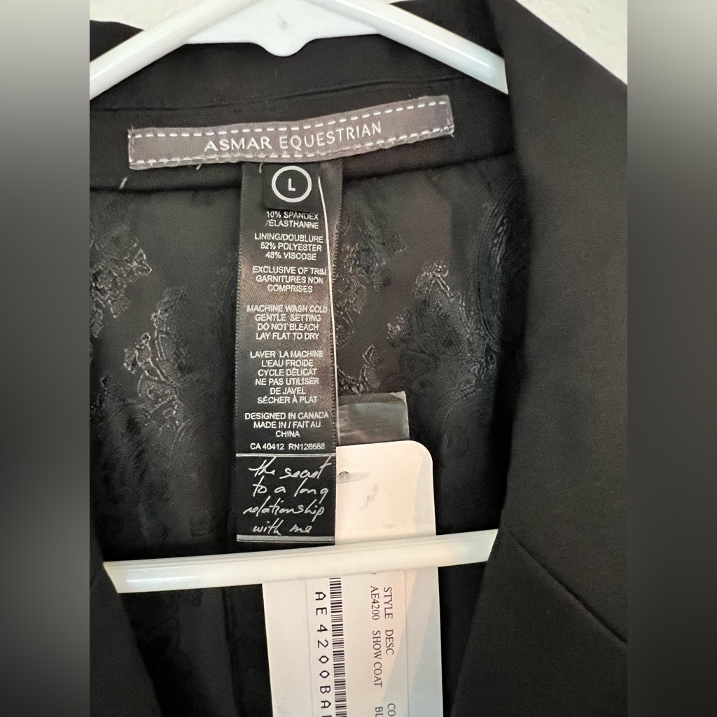 Asmar Equestrian Dressage Show Cost Beautiful Lining